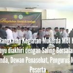 Rangkaian Kegiatan Mukerda dan Pengukuhan Komisi & Lembaga MUI Indramayu Diakhiri dengan Saling Bersalaman dengan Forkopimda, Dewan Pertimbangan, Pengurus dan Para Peserta