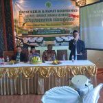 SAMBUTAN KETUA MUI INDRAMAYU, KH. SYAEROZI BILAL SAAT MEMBUKA ACARA RAKER DAN RAKOR